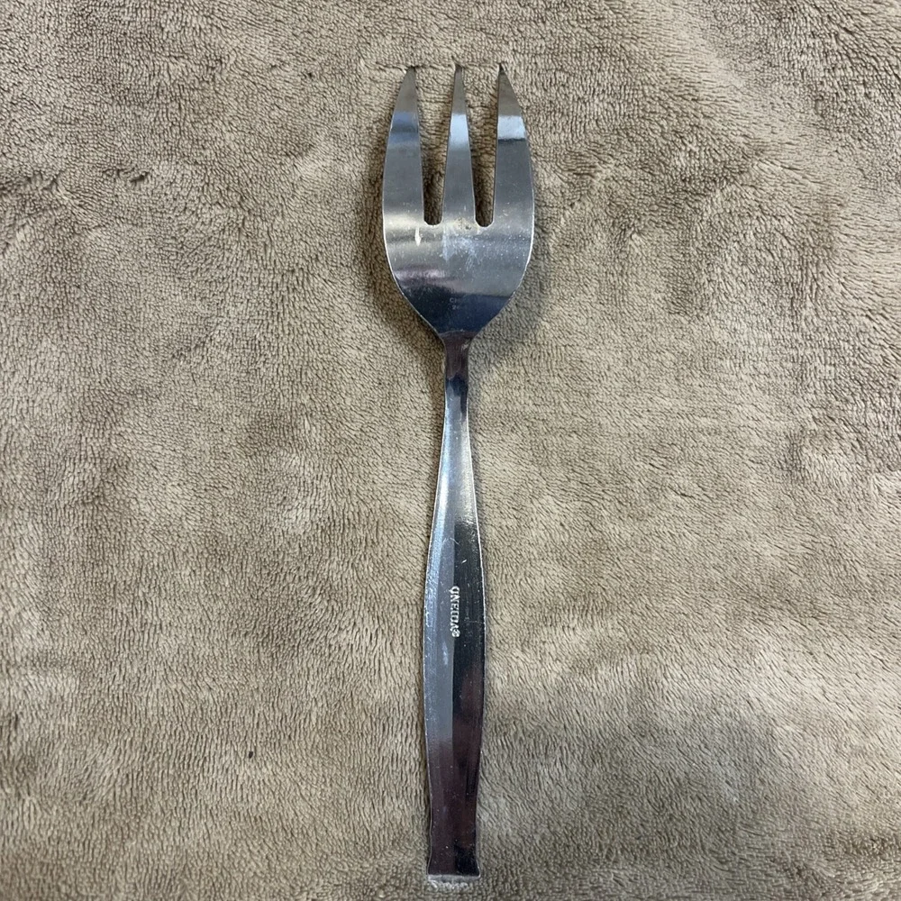 Oneida‎ Ambiance Stainless Steel Flatware Serving Fork MCM